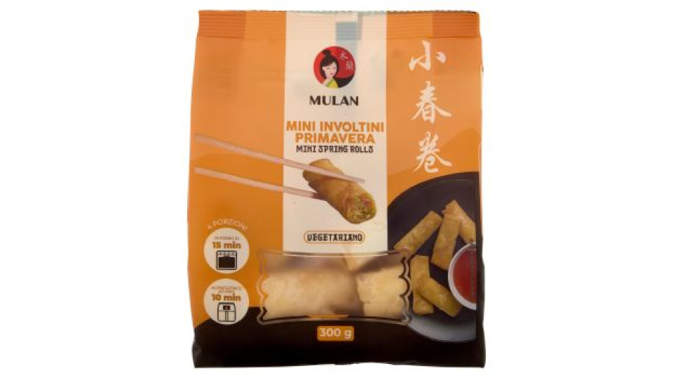 Mulan Mini Involtini Primavera 300 g
