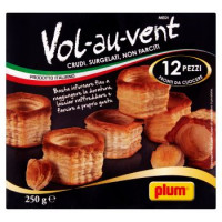 Plum Vol-au-vent medi 12 pezzi 250 g