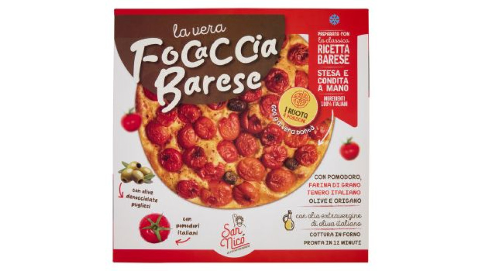 Focaccia barese, 600 g