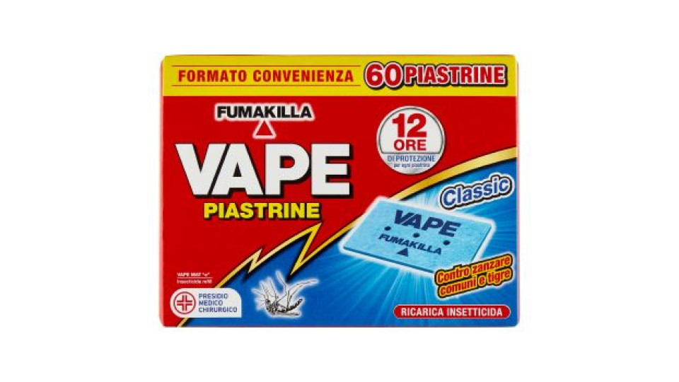 VAPE Piastrine Classic 60 pz