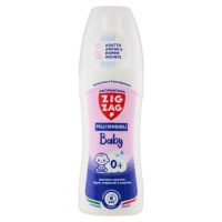 Zig Zag Insetti-Via Antipuntura Baby e pelli sensibili Mosquitoes & Tiks Repellent 0+ 100 ml