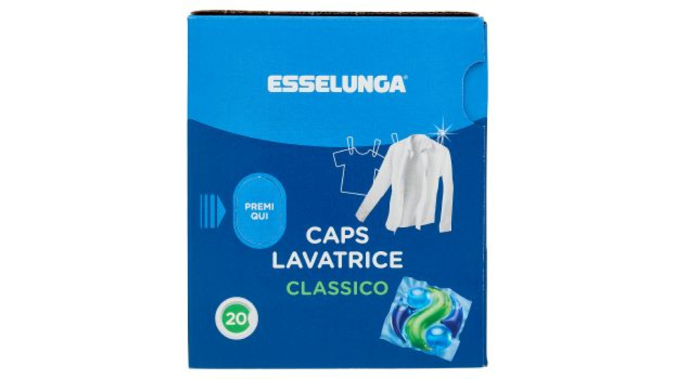 Esselunga Caps lavatrice classico 20 x 21 g