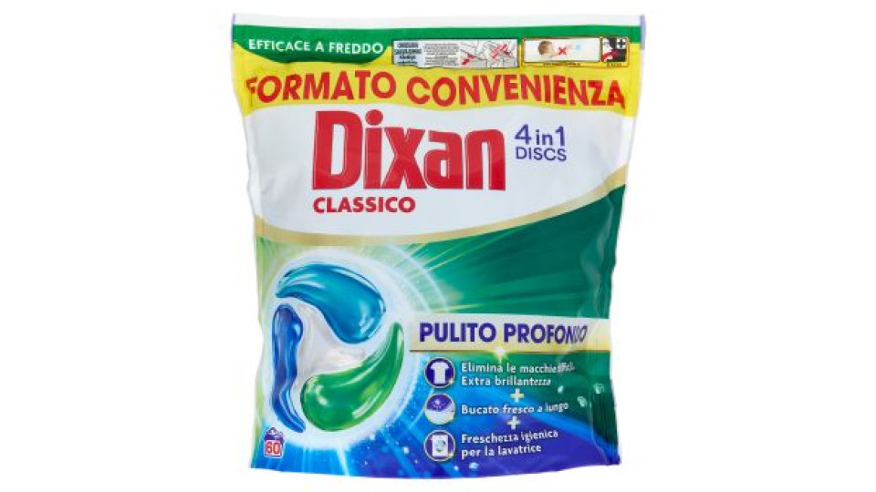 DIXAN Discs Classico 60pz (990g)