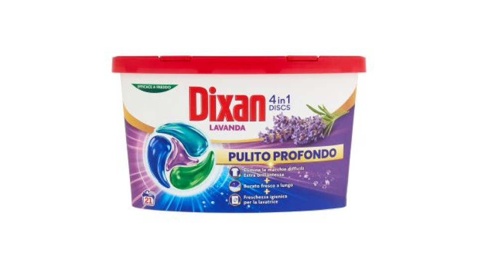 DIXAN Discs Lavanda 21pz (346,5g)