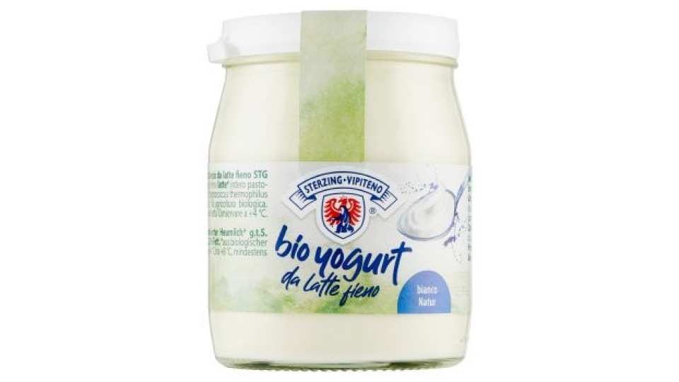 Sterzing Vipiteno bio yogurt da latte fieno bianco 150 g
