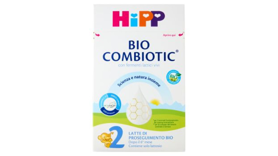 HiPP Bio Combiotic Latte di Proseguimento Bio 2 600 g