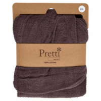 Pretti Micro Accappatoio Adulto Microspugna Taglia L/XL Brownie
