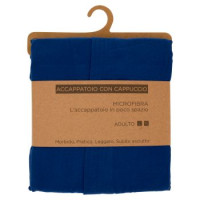 Accappatoio con Cappuccio Microfibra Adulto L 1 pz