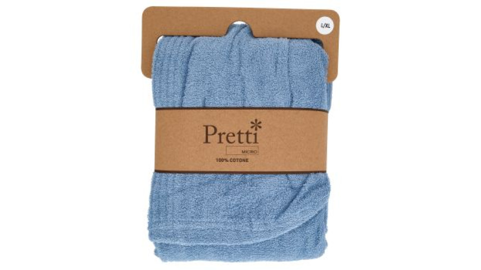 Pretti Micro Accappatoio Adulto Microspugna Taglia L/XL Artico