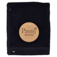 Pretti Elegance Asciugamano Cm 60x100 Nero