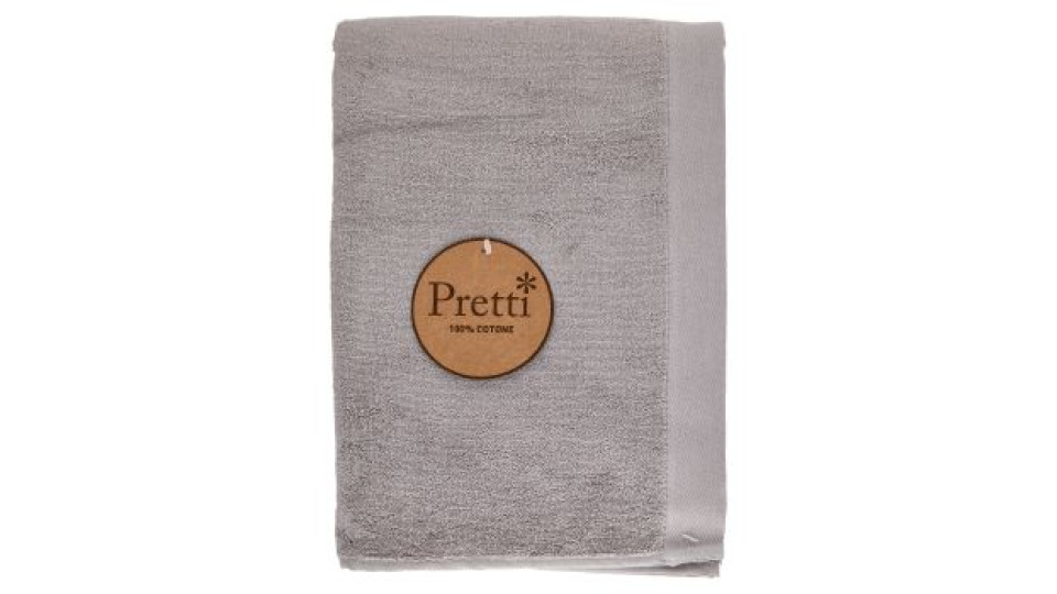 Pretti Elegance Telo Bagno Cm 100x150 Ferro