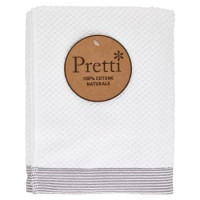 Pretti Mais Asciugamano Cm 60x100 Bianco