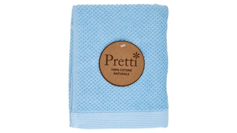 Pretti Mais Asciugamano Cm 60x100 Azzurro Chiaro
