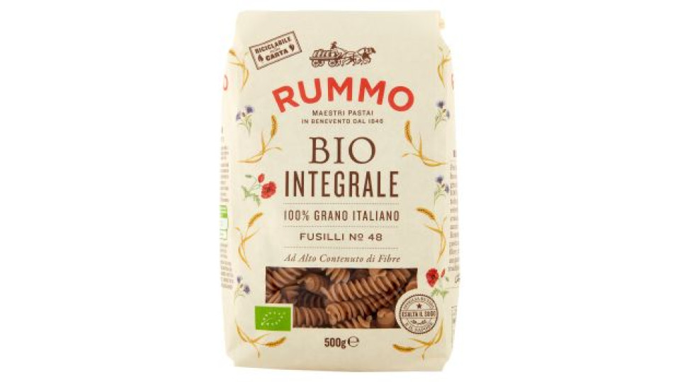 Rummo Bio Integrale Fusilli N° 48 500 g