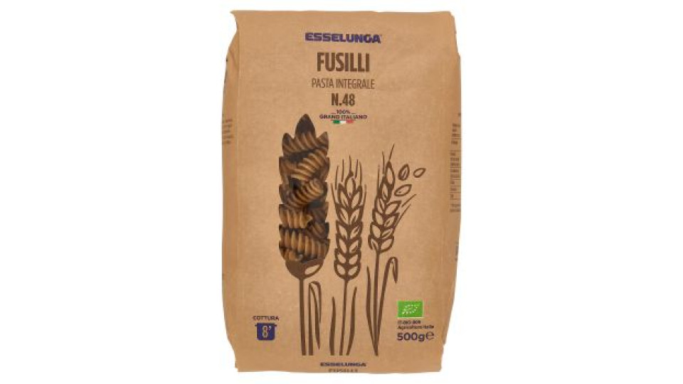 Esselunga Fusilli pasta integrale n.48 500 g