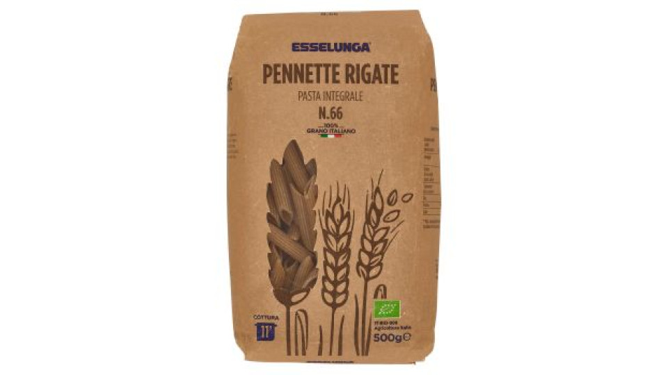 Esselunga Pennette rigate pasta integrale n.66 500 g