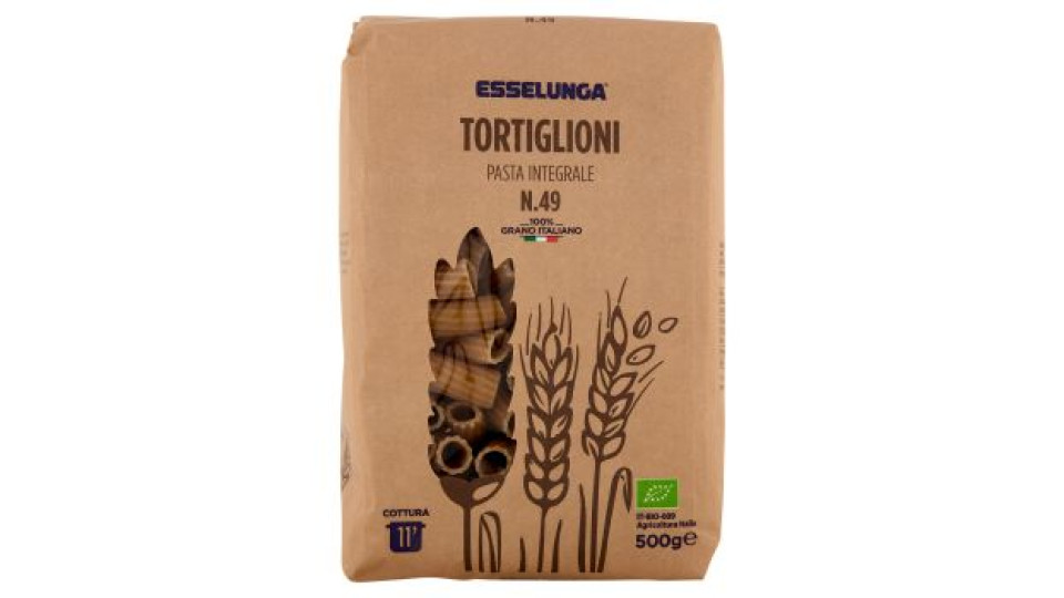 Esselunga Tortiglioni pasta integrale n.49 500 g