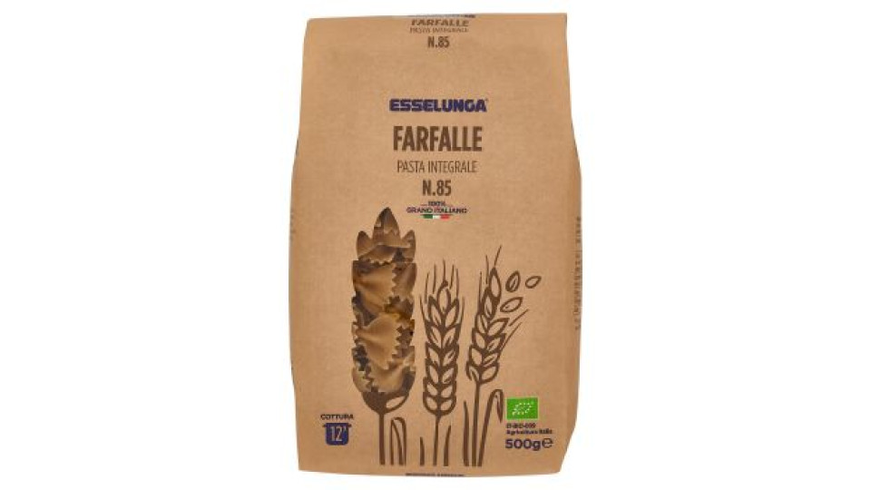 Esselunga Farfalle pasta integrale n.85 500 g