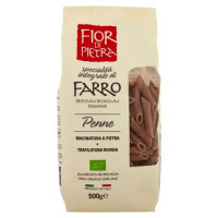 Fior di Pietra specialità integrale di Farro Triticum Dicoccum Italiano Penne 500 g