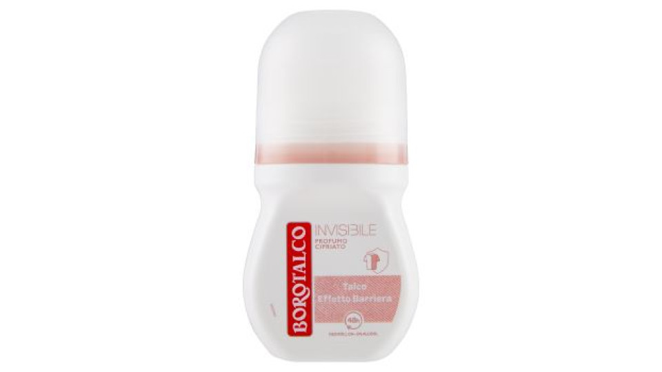 Borotalco Invisibile Profumo Cipriato Deo Roll On 50 ml