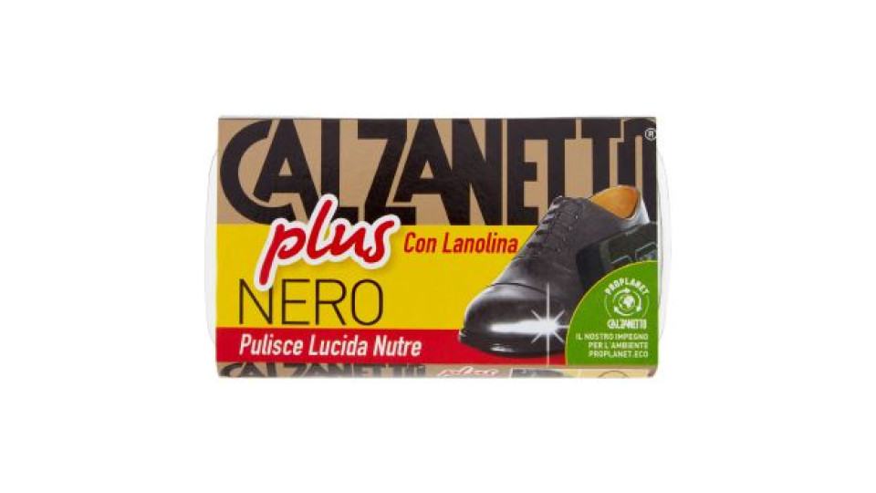 Calzanetto plus con Lanolina Nero
