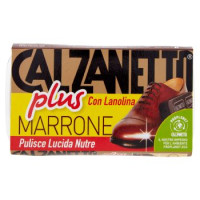 Calzanetto plus con Lanolina Marrone
