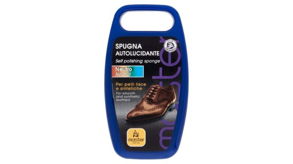 master Spugna Autolucidante Neutro per pelli lisce e sintetiche