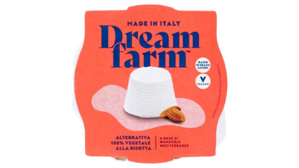 Dreamfarm Alternativa 100% Vegetale alla Ricotta 100 g