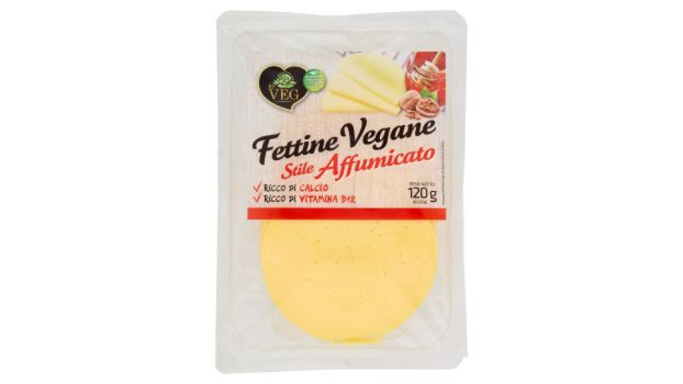 io VEG Fettine Vegane Stile Affumicato 6 x 20 g
