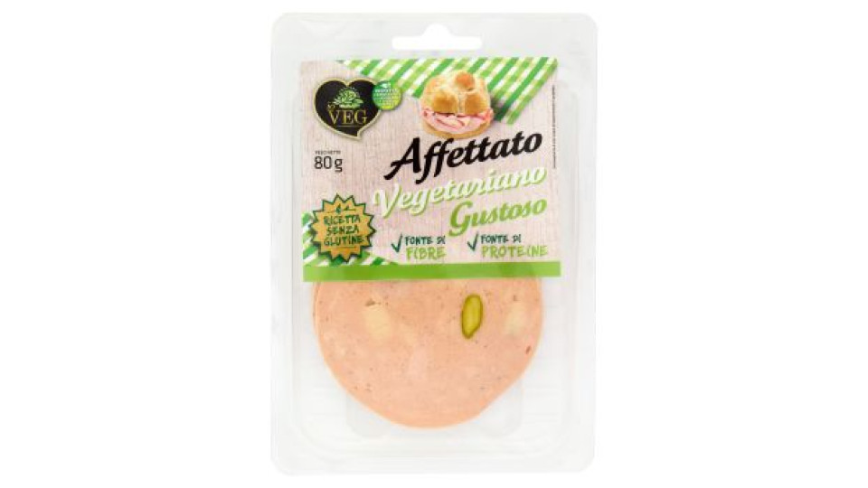 io VEG Affettato Vegetariano Gustoso 80 g