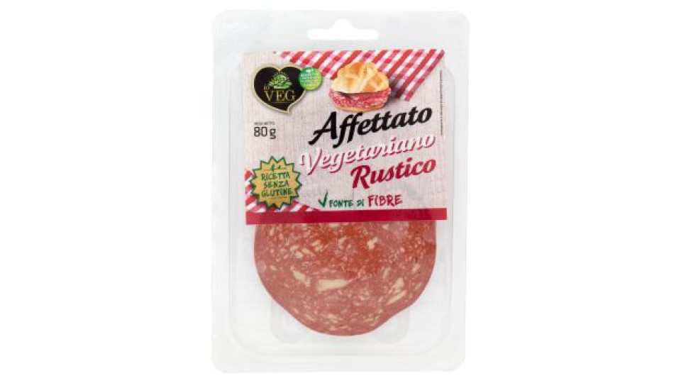 io VEG Affettato Vegetariano Rustico 80 g