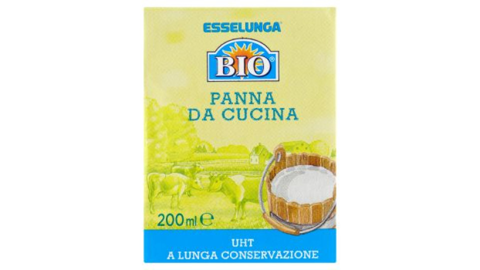 Esselunga Bio Panna da cucina 200 ml