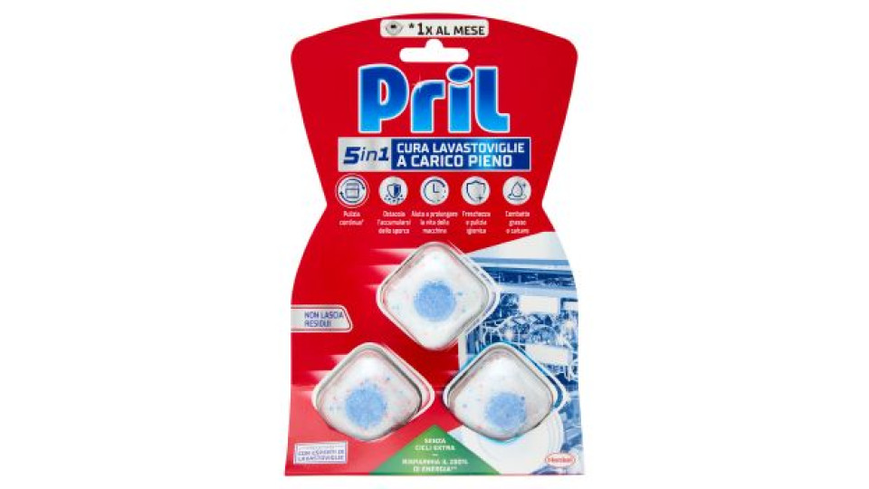 PRIL 5in1 Cura Lavastoviglie a Carico Pieno 57 g