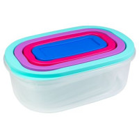 Contenitori frigo 4 pezzi