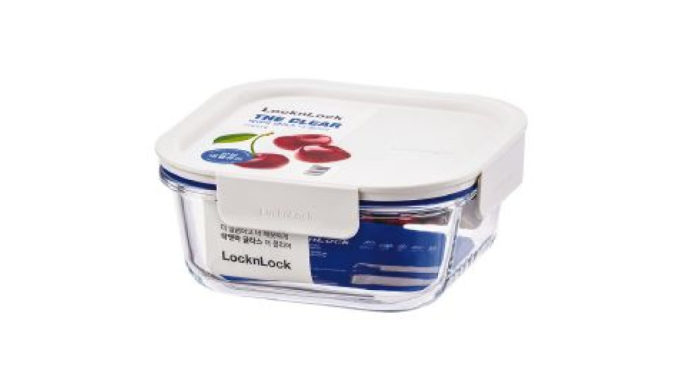 Contenitore quadrato in vetro 750 ml