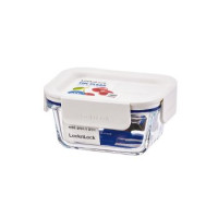 Contenitore rettangolare in vetro 400 ml