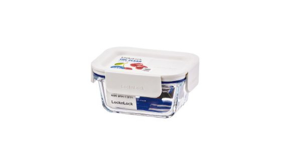 Contenitore rettangolare in vetro 400 ml