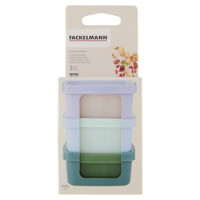 Fackelmann Scatole per spuntini 3 pz