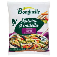 Bonduelle Natura in Padella Melanzane e zucchine grigliate con carote e pomodori Surgelato