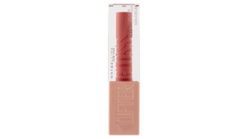 Maybelline New York Lifter Gloss, Lucidalabbra con acido ialuronico, Silk (004), 5,4 ml
