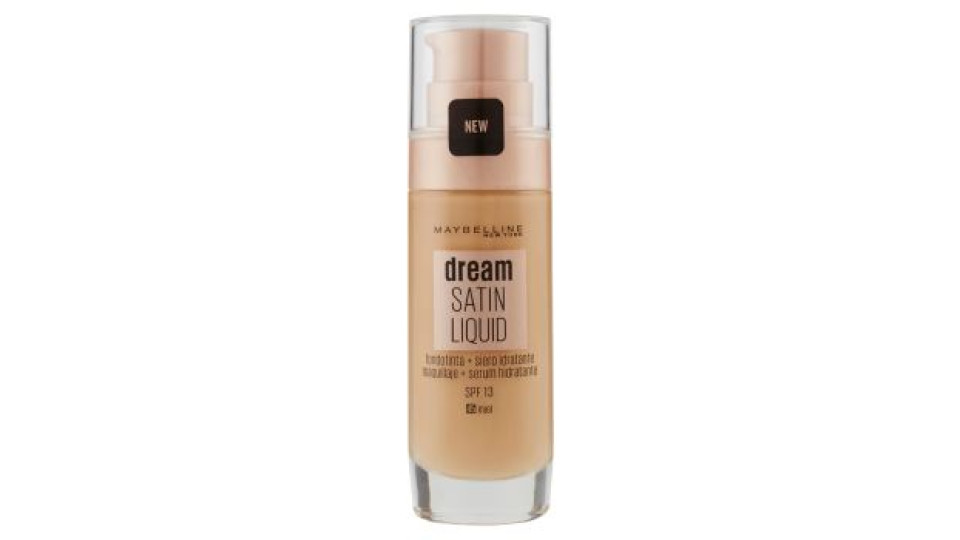 Maybelline New York Fondotinta Dream Satin Liquido 45 Miel