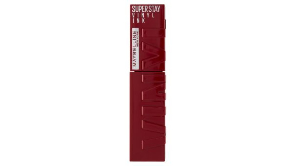 Maybelline New York SuperStay Vinyl Ink Rossetto Liquido a Lunga Tenuta, 55 Royal Nu
