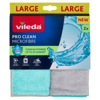 Vileda Pro Clean Microfibre Panno Multiuso 2 pz