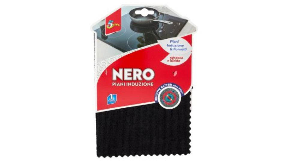 Super5 Nero Piani Induzione 1 pz