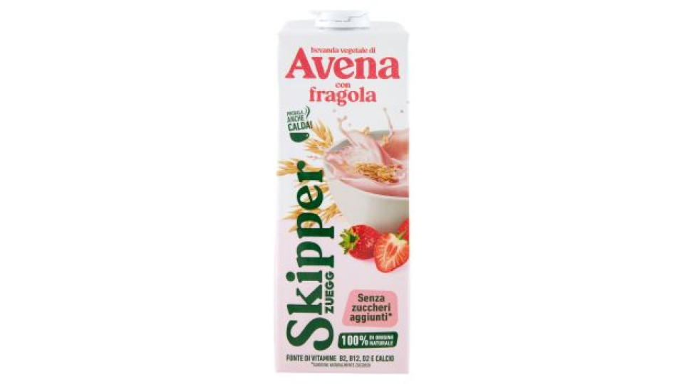 Zuegg Skipper bevanda vegetale di Avena con fragola 1000 ml