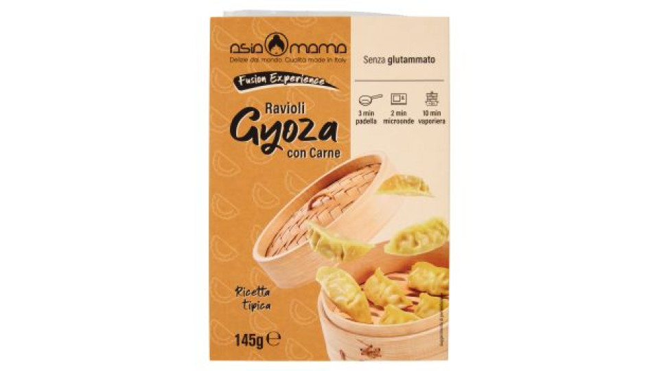asia mama Fusion Experience Ravioli Gyoza con Carne 145 g