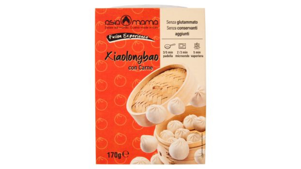 asia mama Fusion Experience Xiaolongbao con Carne 170 g
