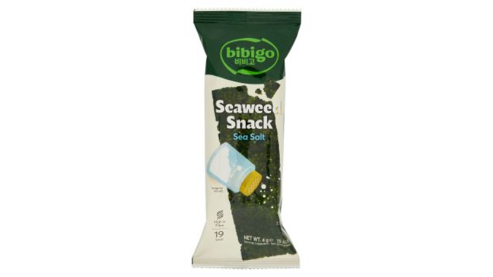 bibigo Seaweed Snack Sea Salt 4 g