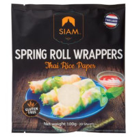Siam Spring Roll Wrappers Thai Rice Paper 100 g