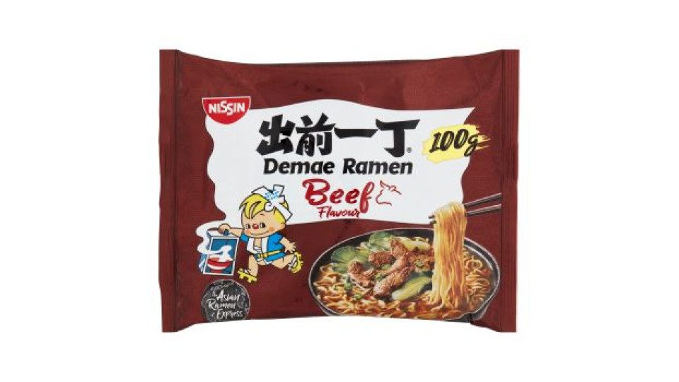 Nissin Demae Ramen Beef Flavour 100 g